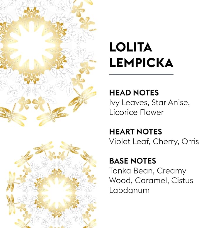Car Diffuser Refill Set, Lolita Lempicka | Star Anise Cherry Tonka Notes, 2 Ceramic Inserts, Made in France