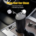 Car Trash Can, 2 Pack Leakproof Mini Garbage Bin with Lid, 40 Bags | Leakproof, Mini, Garbage Bin with Lid