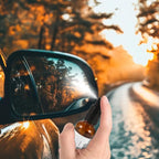 Anti-fog Spray for Car Side Windows and Windshield 30ml High Molecular Silicon Fluorine Particles Waterproof Coating for Driving the Rain