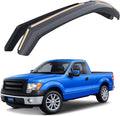 Goodyear Shatterproof in-Channel Window Deflectors for Trucks Ford F150 2009-2014 Regular Cab, Standard Cab, Rain Guards, Window Visors for Cars, Vent Deflector, Truck Accessories, 2 pcs- GY003406
