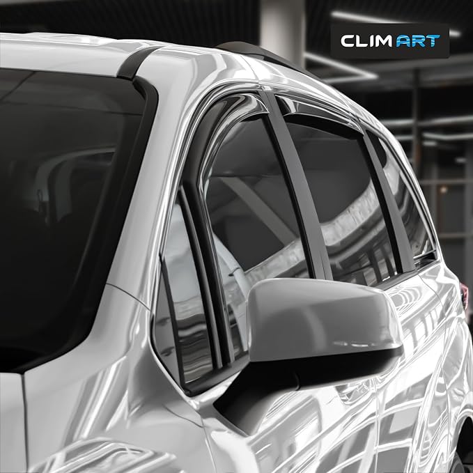 in-Channel Incredibly Durable Rain Guards for Toyota Sienna 2021-2026, Original Window Deflectors, Vent Window Visors, Vent Deflector, 4 pcs. - 410279