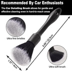 3PCS Wheel Brush Kit for Cleaning Wheel and Tire, Wheel and Rim Brush, Car Detailing Brushes, Bendable & Durable Car Wheel Rim Cleaner Brush Set,Car Detailing Cleaning Brush Supplies Kit
