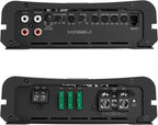 VAD10001 v2 Model Monoblock Class D Amplifier 2000W Peak, 1000W RMS, 1/2/4-ohm Stable, Low Pass X-Over, Bass Boost, Remote Subwoofer Bass Knob, for Car/Truck/Marine/UTV/Motorcycle (VAD10001v2)