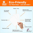 Eco-Friendly Foaming Car Wash Soap Strips 36 count- Your Non-Toxic Car Detergent Solution for a Gleaming Ride!