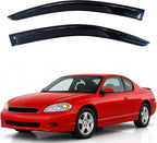 KPY Rain Guards Fit for 2000-2007 Chevrolet Monte Carlo, Out-Channel Window Visors Vent Wind Deflectors 2PC, Car Accessories for 00-07 Monte Carlo