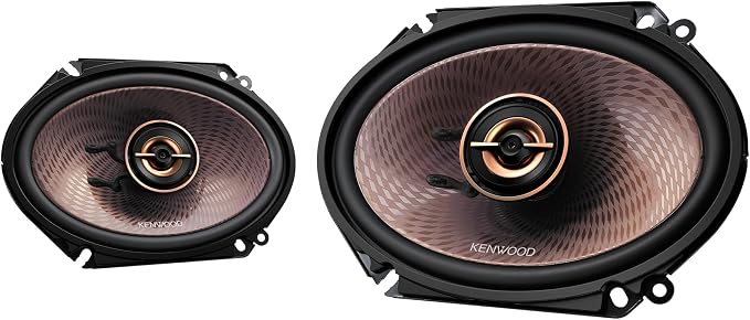 KFC-C683 6" x 8" 2-Way Concert Series Car Speakers – 360W Peak Power, Polypropylene Woofer Cone, Balanced Dome Tweeter, Acoustic Sound Harmonizer