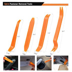 480PCS Bumper Retainer Clips with Fastener Remover Car Plastic Rivets Push Kit -Door Trim Panel for Toyota GM Ford Honda Acura Chrysler