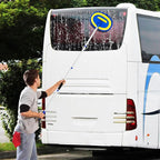 62" Car Wash Brush Kit Mitt Mop Sponge with Long Handle Chenille Microfiber Car Cleaning Brush Kit Supplies Car Washing Mop Kit Car Care Kit of Scratch-Free Replacement Head for Car RV Truck