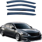 Tape On Rain Guards Window Visors Compatible with 2019-2025 Nissan Altima,Side Window Wind Deflectors Rain Guards Shade for 19-25 Altima,Vent Visors, Easy Installation,Car Accessories-4PCs
