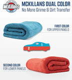 Extra Large Dual-Color Car Drying Towel XL - Edgeless & Ultra Soft & Absorbent - 36" x 28" - 1200 GSM Twisted Loop Microfiber Towel for Cars - Drying Towel Car Detailing - Car Wash Towels