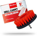 5" Universal M8 Medium-Duty Drill Brush for Upholstery & Carpet – Power Scrubber Attachment for Car Detailing, Fabric & Home Cleaning – Deep Cleaner Removes Stains & Grime