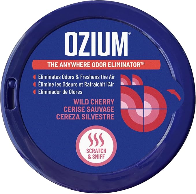 Odor Eliminating Gel Air Freshener 4.5 oz Wild Cherry 1-Pack | For Home Car Office