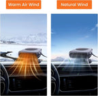 Car Heater,200W Portable Fast Heating Auto Car Heater Defroster Windshield Defogger Automobile Windscreen Heater Plug in Cigarette Lighter 360 Degree Rotary