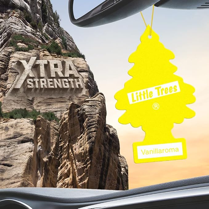 Car Air Freshener Xtra Strength Provides Long-Lasting Scent for Auto or Home Extra Boost of Fragrance Vanillaroma, 24 Air Fresheners (Pack of 36)