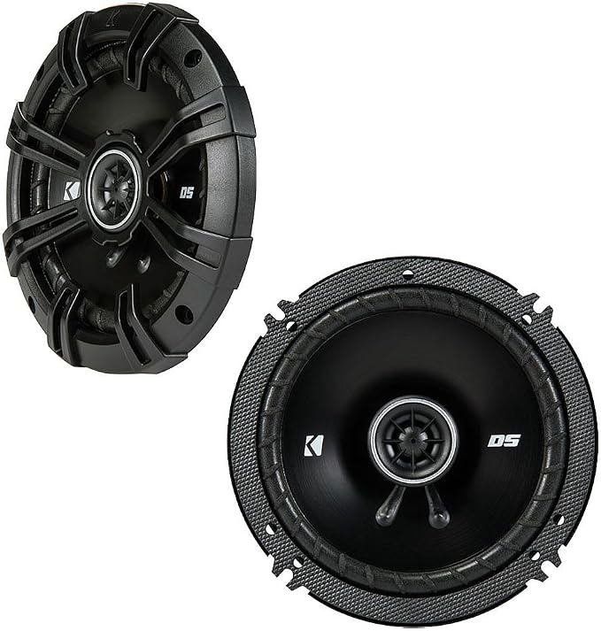DSC650 6.5-Inch (160-165mm) Coaxial Speakers, 4-Ohm (Pair)