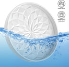 ME.FAN Car Coasters for Cup Holders [4 Pack] - 2.75In Silicone Auto Mug Mats - Universal Non-Slip Recessed Car Interior AccessoriesWhite