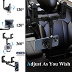 for Magsafe Car Mount, Rear View Mirror Phone Holder, Rotatable and Retractable Phone Holder for Car Compatible with iPhone 17/16/15/14/13/12 Series and Phones with Magsafe Case or Metal Ring