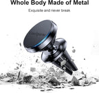 【2-PACK】Car vent Magnetic Phone Mount[ Easily Install ] Reusable Magnetic phone holder for car vent air[ Strong Magnet ] [ 360° Rotation ] Fit for iPhone 17 Pro Max 16 15 Samsung & All cell phone