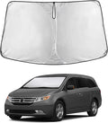 Windshield Sunshade Compatible for Honda Odyssey 2011-2015 2016 2017, Sun Visor for Front Windshield & Window Sun Shade Cover, UV Heat Blocker & Protector, Car Accessories