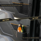 Front Door Storage Pockets Front Door Side Organizer Box Ford Bronco Storage Expansion Interior Accessories, Door Cup Holder, Compatible for Ford Bronco 2021-2025 2/4 doors，2 PCS