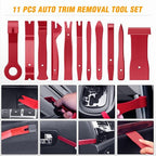238Pcs Trim Removal Tool, Auto Push Pin Bumper Retainer Clip Set Fastener Terminal Remover Tool Adhesive Cable Clips Pry Kit Car Panel Radio Removal Auto Clip Pliers