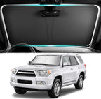 Car Windshield Sun Shade Compatible with Toyota 2010-2025 4Runner,Oxford Cloth Windshield Cover Sun Shade with Storage Bag,Foldable Car Shades Front Windshields for Blocking Sunlight