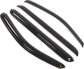 WD2-350 Dark Smoke 4 Pcs Set Window Visor (Outside Mount) Deflector Rain Guard Compatible with 2005-2012 Nissan Pathfinder