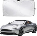 Windshield Sunshade for Aston Martin Vanquish, Vanquish S 2014-2016, 2017, 2018 Sun Visor for Front Window Sun Shade Cover, UV Blocker & Protector, Car Accessories
