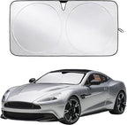 Windshield Sunshade for Aston Martin Vanquish, Vanquish S 2014-2016, 2017, 2018 Sun Visor for Front Window Sun Shade Cover, UV Blocker & Protector, Car Accessories