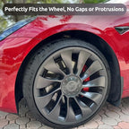 Rim Protector for Tesla 2017-2023 Model 3 Performance 20 Inch Überturbine Wheels All-in-one Car Tire Trim Rings Rim Case Hubcaps Wheel Cover Model 3 Performance Accessories