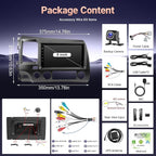Upgrade 4+64GB Android 13 Car Radio for Honda Civic 2006 2007 2008 2009 2010 2011, 9Inch IPS Touchscreen Stereo for Civic with Carplay Android Auto Mirrorlink in-Dash GPS WiFi Bluetooth SWC