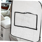 Heavy Duty Car Kick Mat Back Seat Protector for Boy Girl Splashproof Seat Rear Protector Pad with Organizer Easy Installation Firm Materials for Travel Safety