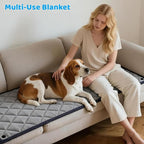 2026 Upgraded Back Seat Extender for Dogs - Large Hard Bottom Dog Car Seat Cover Holds 550lbs, Waterproof Dog Hammock Pet Bed with High-Density Foam Non-Slip Backseat Protector