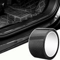 Universal Car Door Edge Guard, 2.7In x 33Ft Door Sill Protector, Automotive Anti-Collision Strip for Door Edge/Front and Rear Bumper/Door Sill Protector, Fits for Most Car, Black