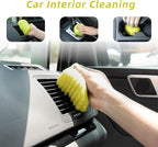 Car Cleaning Gel Putty - Reusable Keyboard Cleaner Slime for Car, Keyboard, Dust - 5 Pack (Yellow)