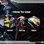 PSO Spit Original for Use on Motors, Transmissions, Vinyl and Black Plastic Trim Components and Tires, 9 oz, Single