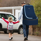 Padded Carseat Travel Bag, Car Seat Travel Cover Backpack with Shoulder Straps, Gate Check Car Seat Bag, Baby Airplane Travel Essentials
