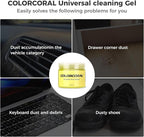 Cleaning Gel Universal Dust Cleaner for PC Keyboard Car Detailing Office Electronics Laptop Dusting Kit Computer Dust Remover, Computer Gaming Car Accessories, Gift for Men Women 160g