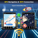 2+64G 9.7" Android 14 Car Radio Stereo for Ford Mustang 2005 2006 2008 2009 | Double Din Touchscreen for Mustang Radio Head Unit w/Wireless CarPlay Android Auto Bluetooth GPS 5G WiFi FM SWC Backup Camera