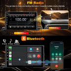 4Core 64GB 5GWiFi Upgrade Car Radio Stereo for Toyota Highlander 2014-2019, 10.1Inch Wireless CarPlay Touch Screen Android Auto Head Unit Radio with Bluetooth Backup Camera GPS Navigation DSP SWC FM