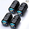 4Pack Turtle Car Tire Valve Stem Caps Aluminum Valve Stem Covers Air Cap | Corrosion Resistant Car Valve Cap for Auto SUV Bike Motorcycle Valve Decor Sea Turtles Car Accessories Gifts