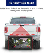 Tailgate Handle with Rearview Backup Camera for Dodge Ram | Compatible for Dodge Ram 1500 (2009-2017), 2500 3500 (2010-2017), RCA Connector