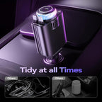5 in 1 Retractable USB C Car Charger Fast Charge Aromatherapy Starry Sky | 69W Car Chargers Fast Charging Adapter with Air Freshener & Starlight, Compatible with iPhone 17 16 15 14 13 & Android