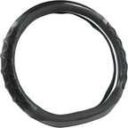 Steering Wheel Cover for Nissan Altima Rogue - Car Steering Wheel Cover for Nissan D Shape(Black-D-Shaped)