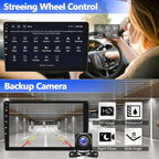 Android 2G+64G Car Radio for Hyundai Elantra 2011 2012 2013 Car Stereo 9 Inch HD 1080P Touch Screen Upgrade with Carplay Android Auto Mirror Link GPS Navigation WiFi FM RDS Backup Camera SWC