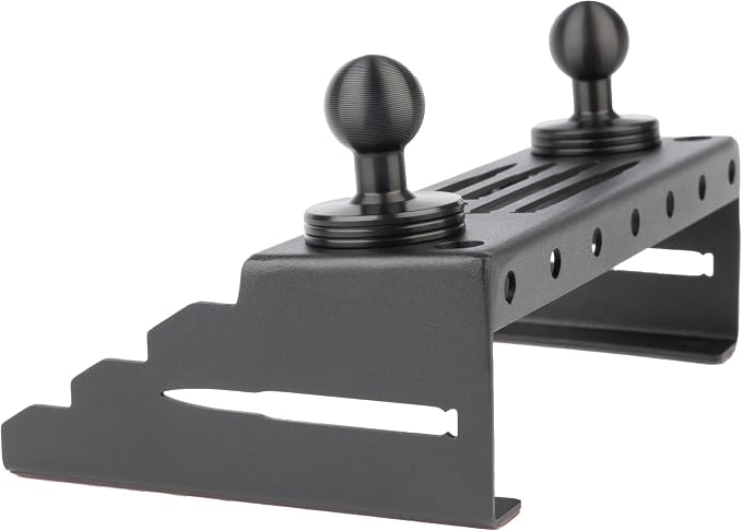 Bulletpoint Metal Dash Mount Phone Holder Compatible with 2015-2020 Ford F150 & 2017-2022 F250/F350 Super Duty - Dual 20mm Ball Dash F150 Phone Mount (Magsafe Compatible)