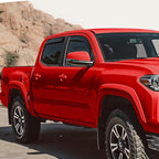 Voron Glass in-Channel Extra Durable Rain Guards for Toyota Tacoma 2016-2023 Double Cab, Window Deflectors, Vent Window Visors, 4 Pieces - 200839