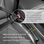 2PCS Car Seat Gap Filler Organizer with Phone Holder,[Upgrade Version] Car Seat Gap Organizer for Prevent Falling,Essential Car Accessories Car Side Seat Gap Filler (Beige)