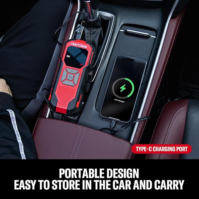 Tire Inflator Portable Air Compressor, Cordless Mini Air Pump for Car Tires with Digital Tire Pressure Gauge, 6000mAh Battery Powered Air Pump, Max Pressure 150 PSI, 12V DC Corded