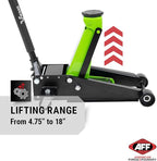 Viking 3.5 Ton Floor Jack - Lightning Lift Hydraulic Car Jack - Heavy Duty